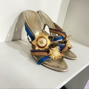 Roberto Cavalli Heels with charms